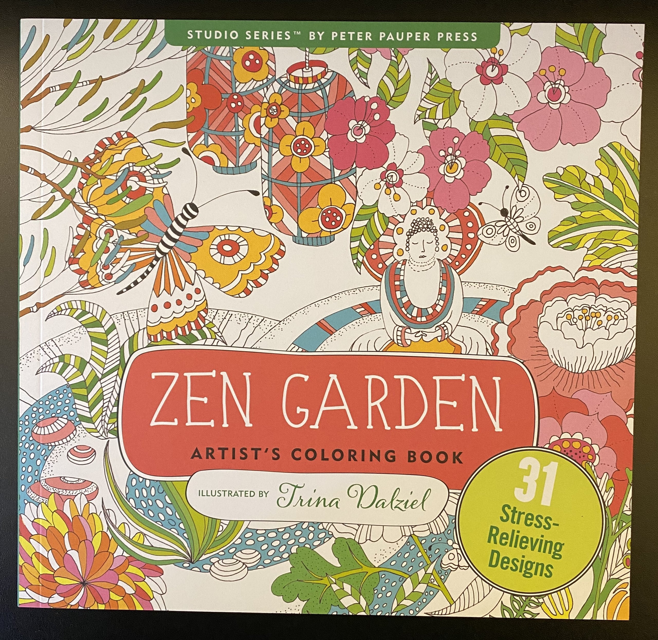 Zen Garden Coloring Book (Studio Series) | The Haunted Whimsy LLC