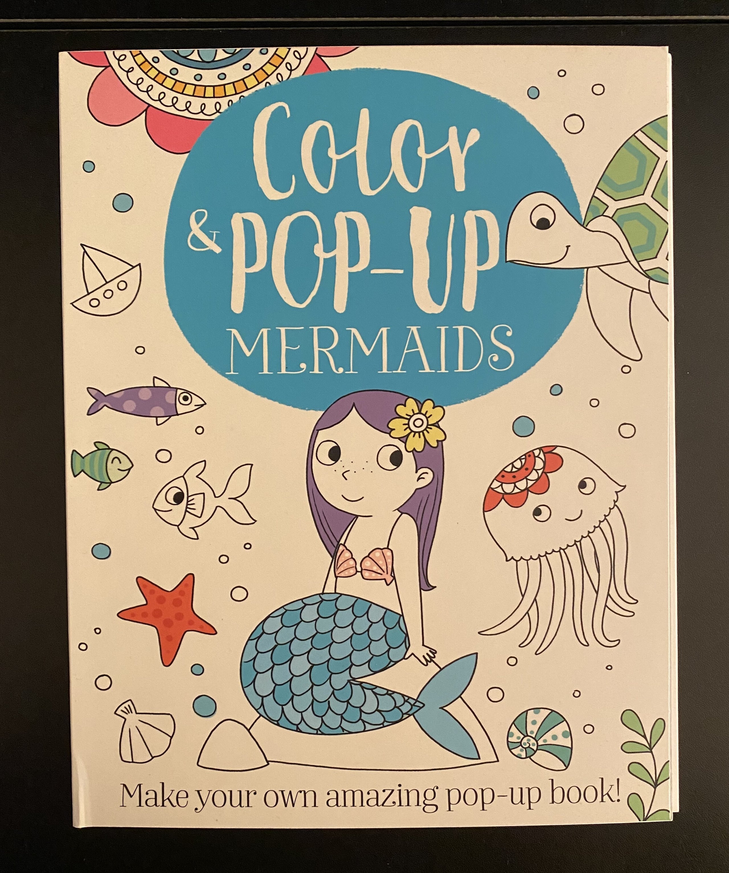 Color And Pop Up Mermaids The Haunted Whimsy Llc